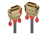 LINDY 15m Gold DVI-D SLD Single Link Cable 18+1 Single Link resolution 1920x1200