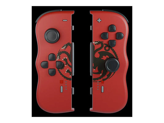 LEXIP X GAME OF THRONES Black Lights Twinpads Controller Red