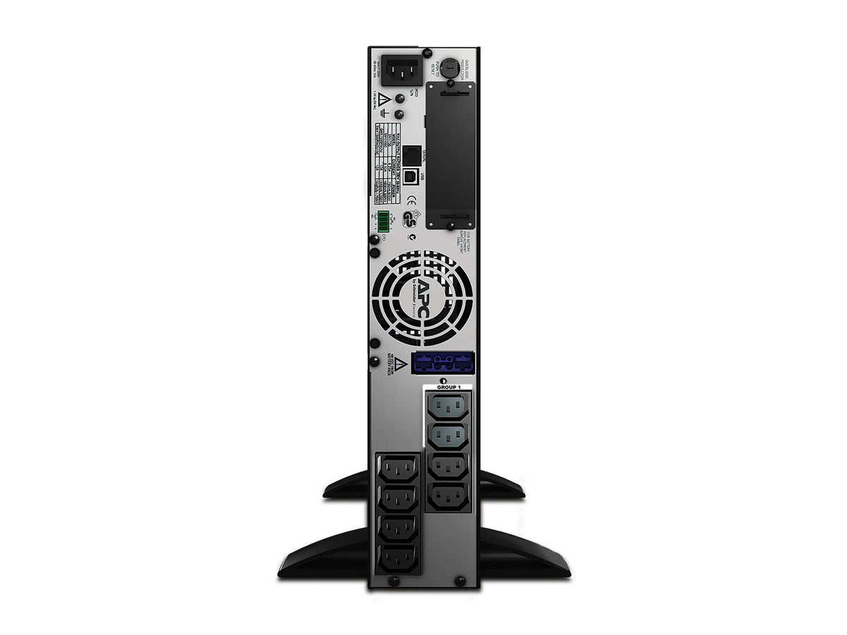 APC Smart-UPS X 750 Rack/Tower LCD UPS rack-mountable AC 230V 600Watt 750VA output connectors 8 2U Black