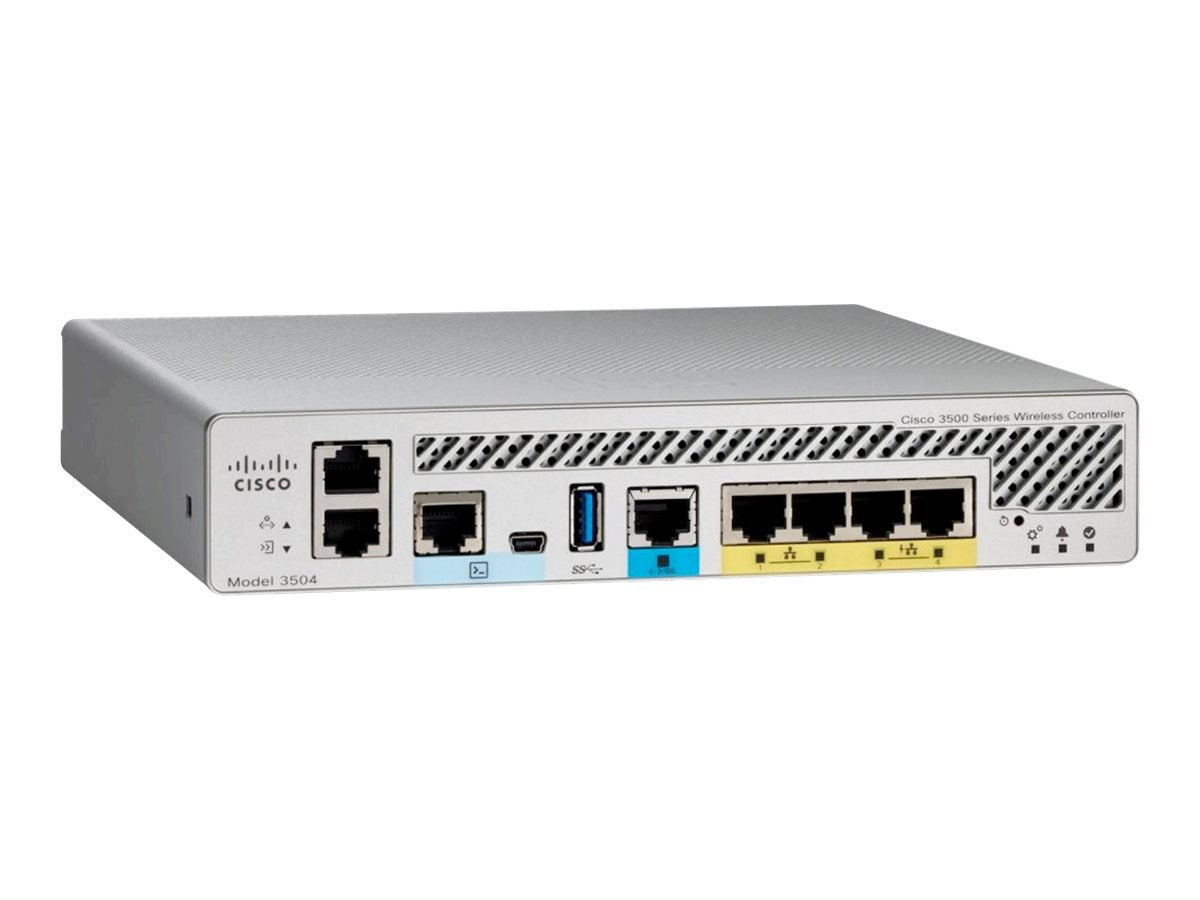 CISCO 3504 WIRELESS CONTROLLER REMANUFACTURED
