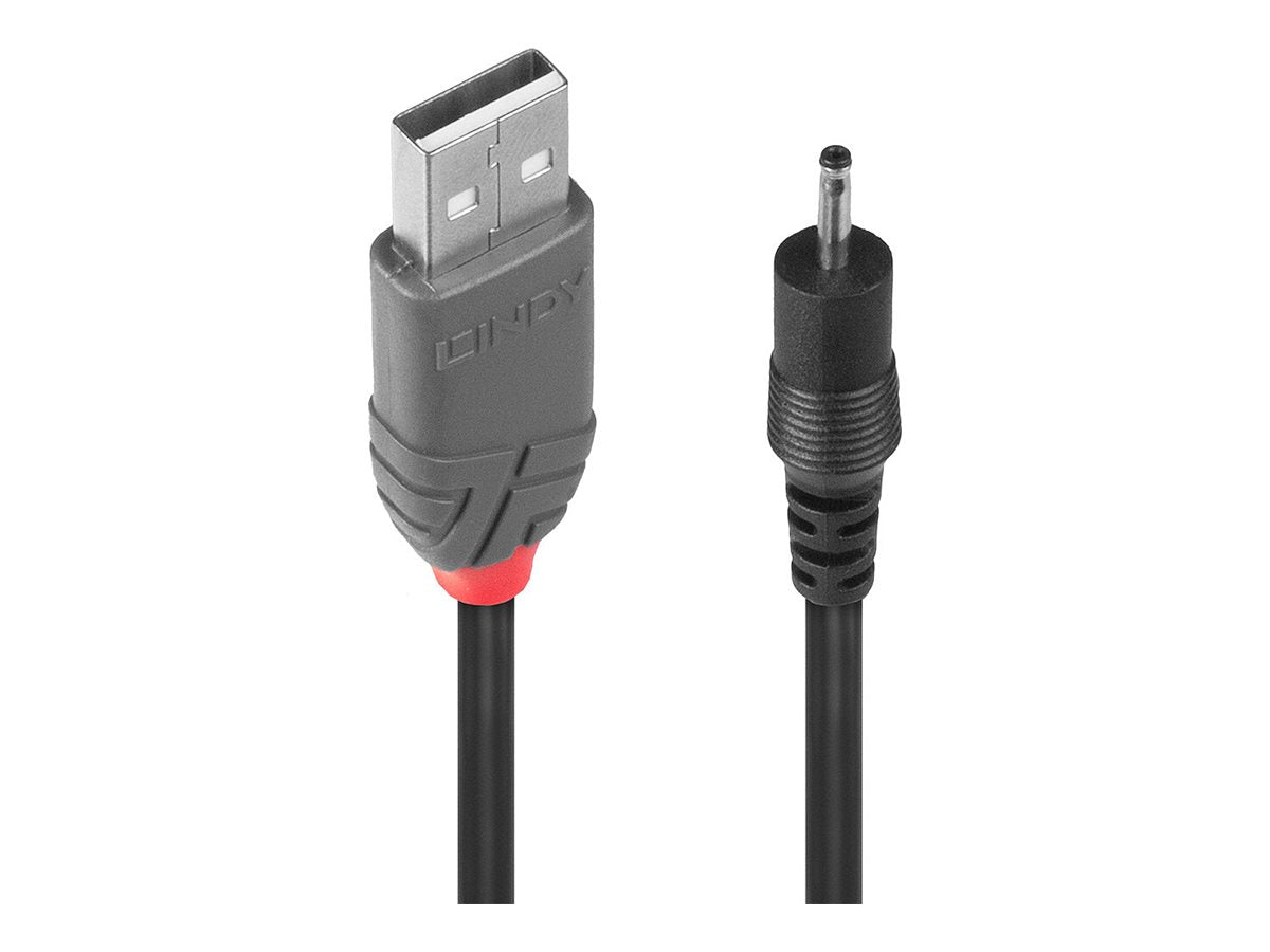 LINDY Adapter Cable USB A male - DC 2.5/0.7mm male 1.5m