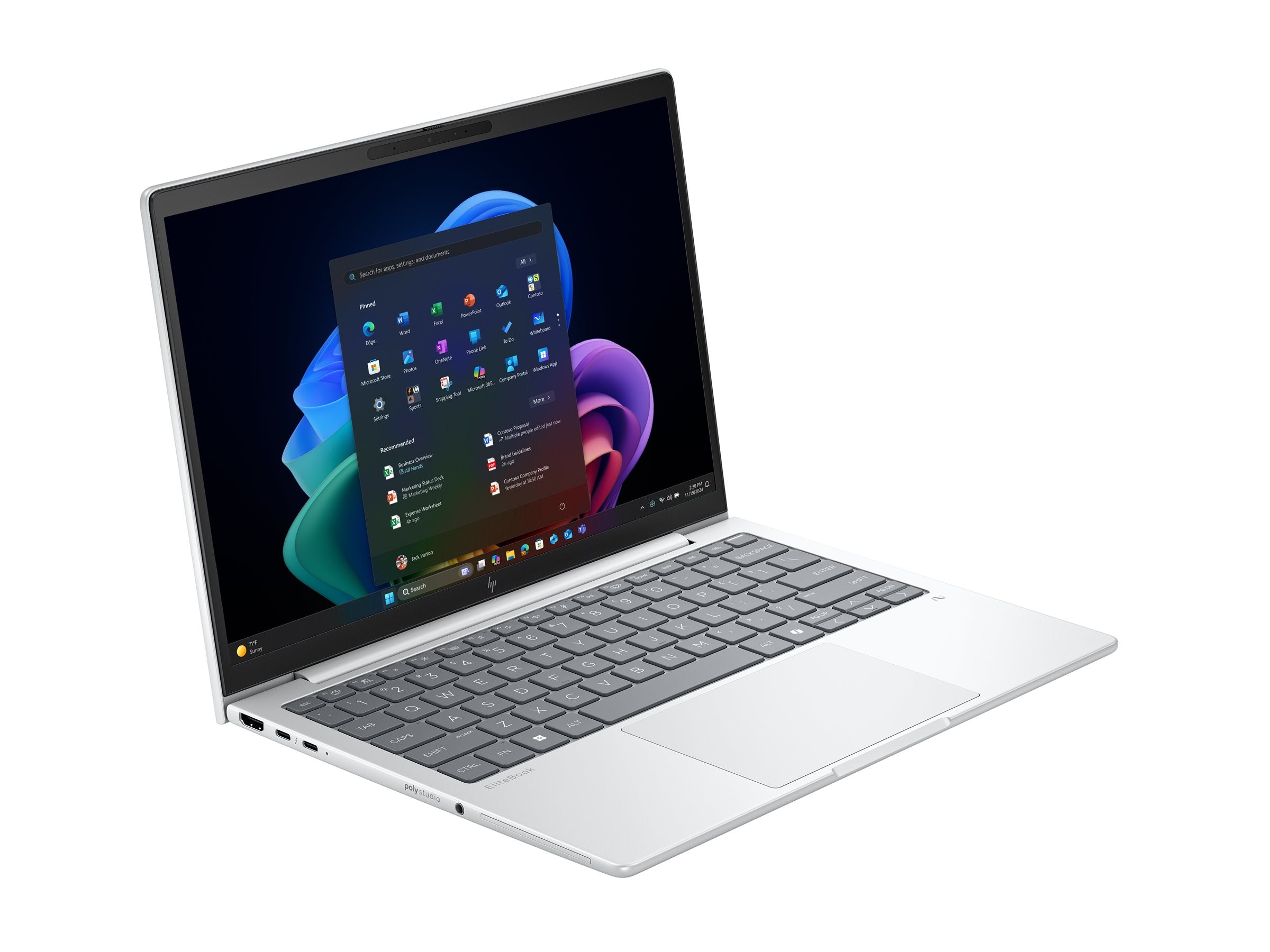 HP EliteBook 8 G1a IA Nouvelle génération AMD Ryzen AI 5 340 14p WUXGA 32Go 512Go SSD UMA W11P Copilot + PC 3/3/0