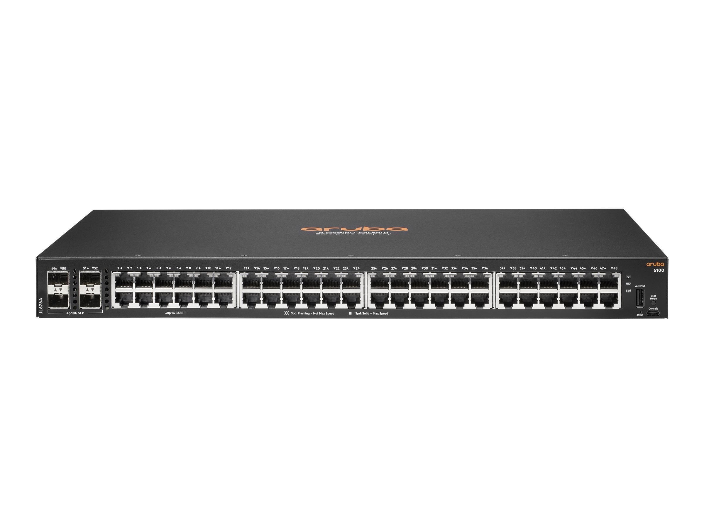 HPE Aruba 6100 48G 4SFP+ Switch
