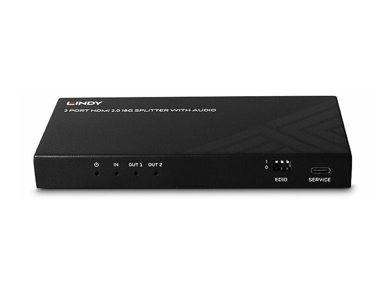 LINDY 2 Port HDMI 8K60 Splitter with Audio