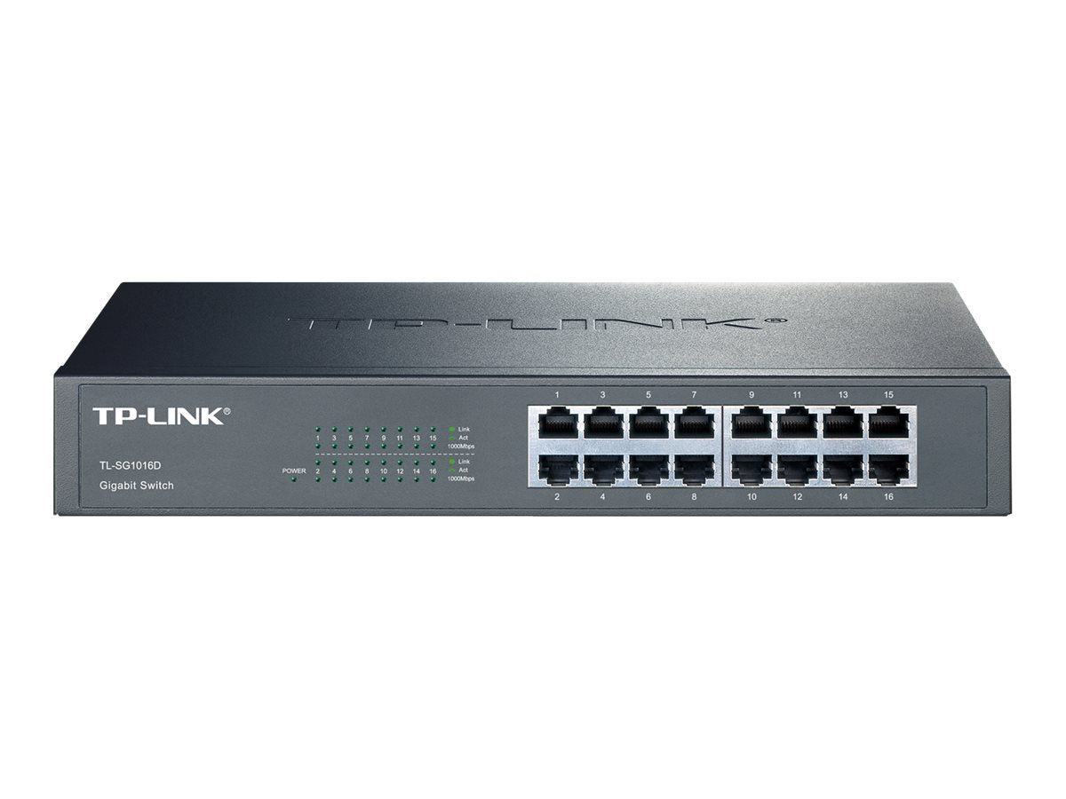 16 port Desktop/Rackmount Gigabit Switch