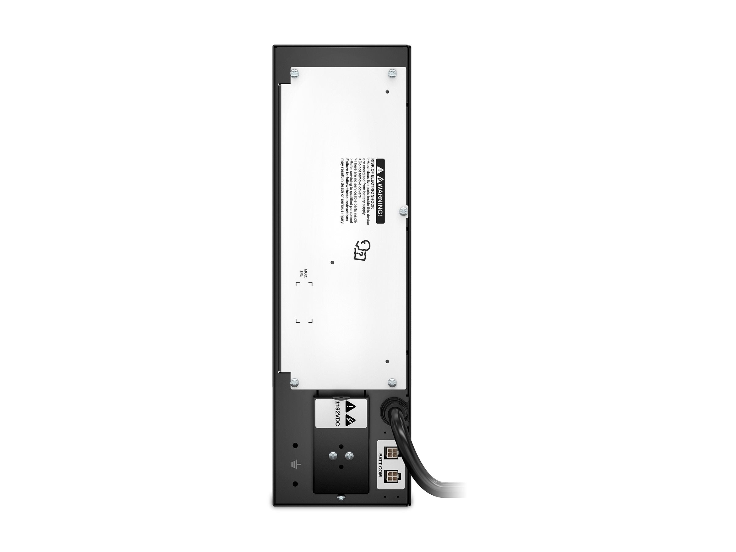 APC Smart-UPS SRT 192V 8kVA and 10kVA Battery Pack Battery enclosure internal 2 x battery lead acid 2U Black