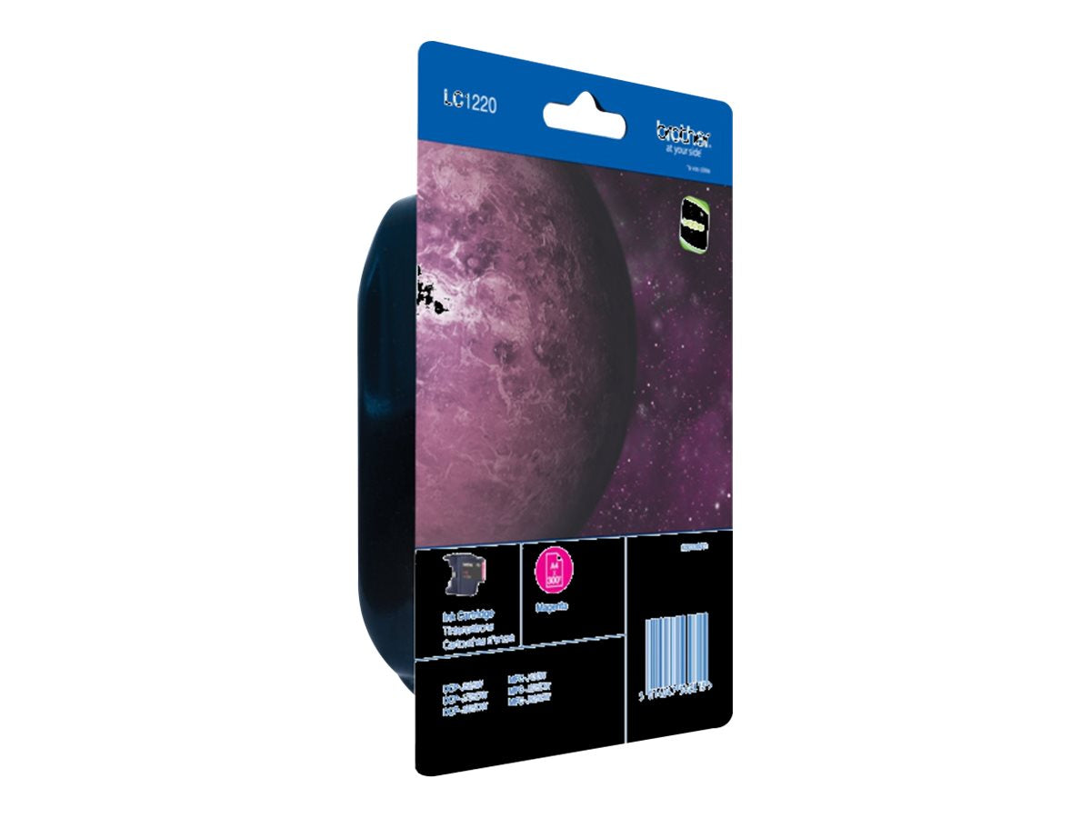 BROTHER LC-1220 cartouche d encre magenta capacité standard 300 pages pack de 1