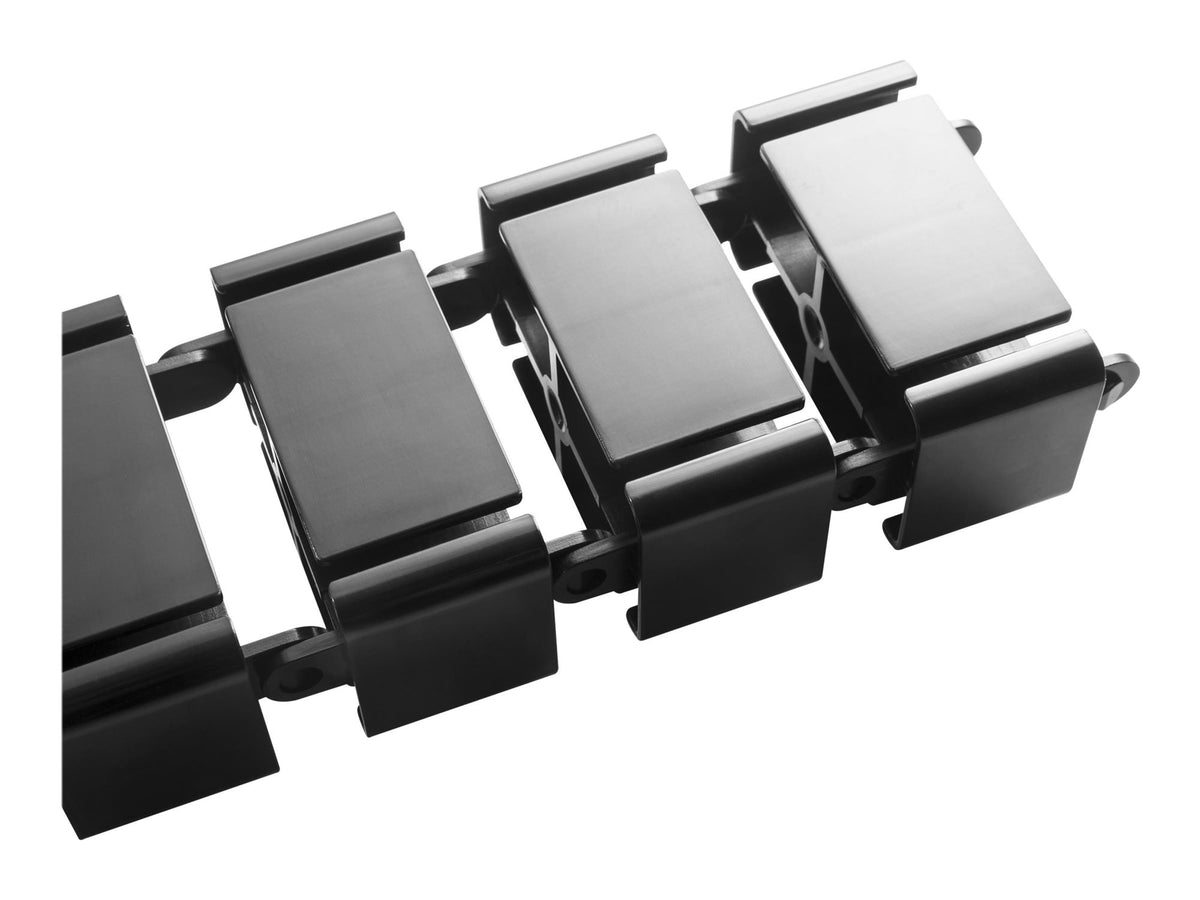 TNB ERGO Line Hinged Cable Guide With Metal Base Optimal Management Of Office Cables Cable Guide With Detachable Spine