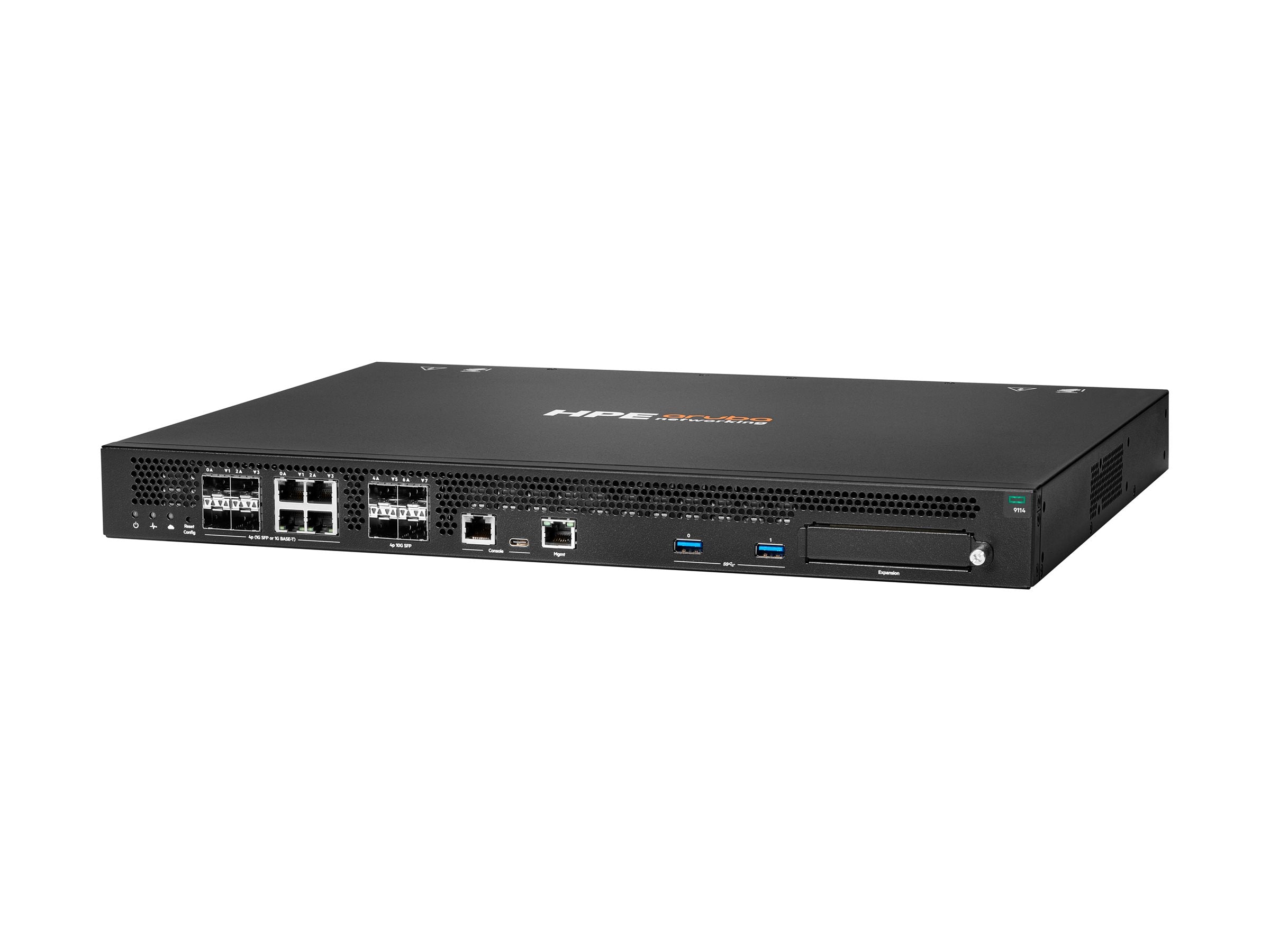 HPE Aruba Networking 9114 4x SFP+ 4x Combo 1x Expansion Slot Hybrid Gateway EU en