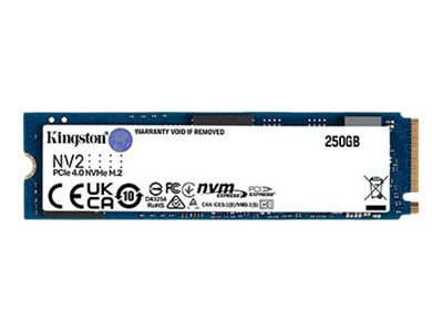 KINGSTON 250Go NV2 M.2 2280 PCIe 4.0 NVMe SSD