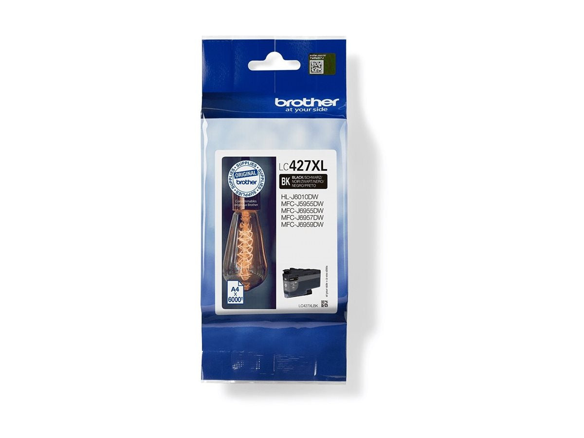 BROTHER Black Ink Cartridge - 6000 Pages
