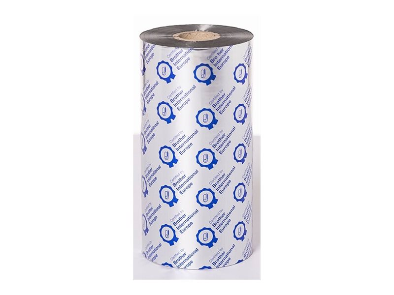 BROTHER BSS1D450154 Ruban Noir Cire/Résine Standard 154 mm x 450 m - par pack de 5