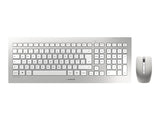 CHERRY DW 8000 Keyboard and Mouse Set silver/white USB (UK)