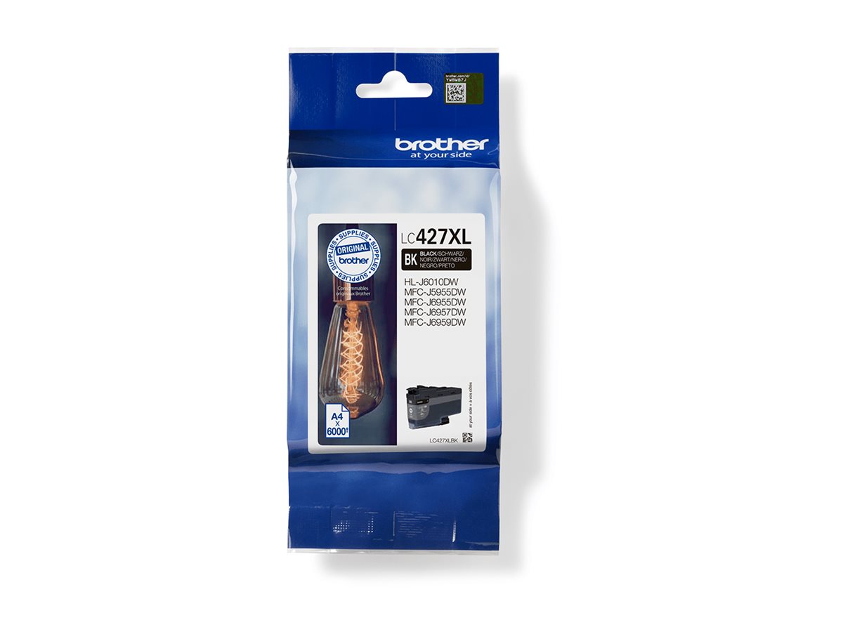 BROTHER Black Ink Cartridge - 6000 Pages