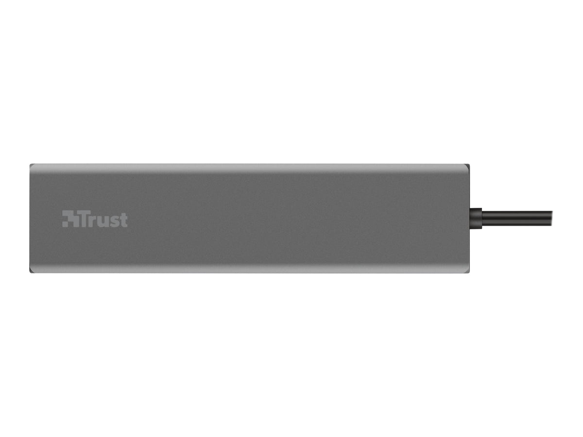 TRUST Hub USB-C HALYX 5 ports 3 USB 1 SD et 1 micro-SD