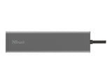 TRUST Hub USB-C HALYX 5 ports 3 USB 1 SD et 1 micro-SD