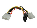 LINDY 5.25p 5.25p/SATA Power Cable Molex to SATA/Molex
