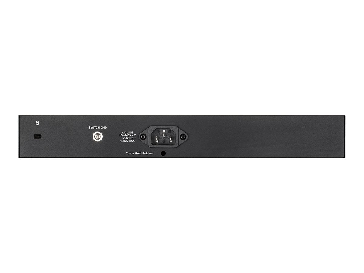 D-LINK 10-Port Layer2 PoE+ Smart Managed Gigabit Switch 8 x 10/100/1000Mbps TP RJ-45 PoE Port Port 1-8 802.3at Power-over-Eth