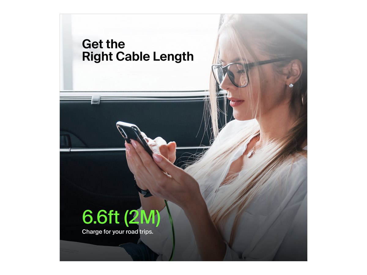 BELKIN BOOST CHARGE USB-C to USB-C 2.0 Cable PVC 2M Black