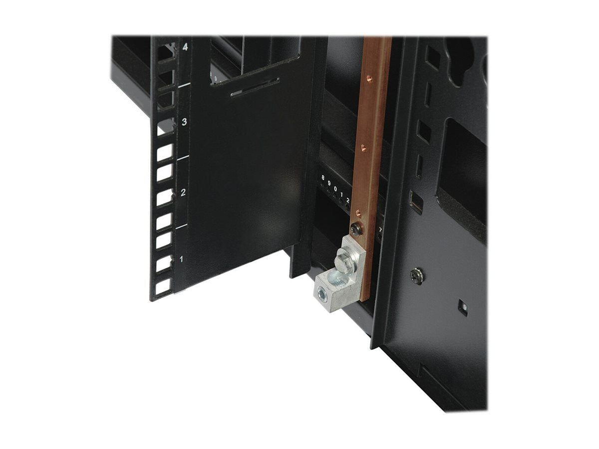 EATON TRIPPLITE 42U Rack Enclosure Server Cabinet Copper Bus Grounding Bar Grounding bar vertical
