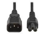EATON TRIPPLITE Power cable C14 to C5 H05VV-F 2.5A 2M