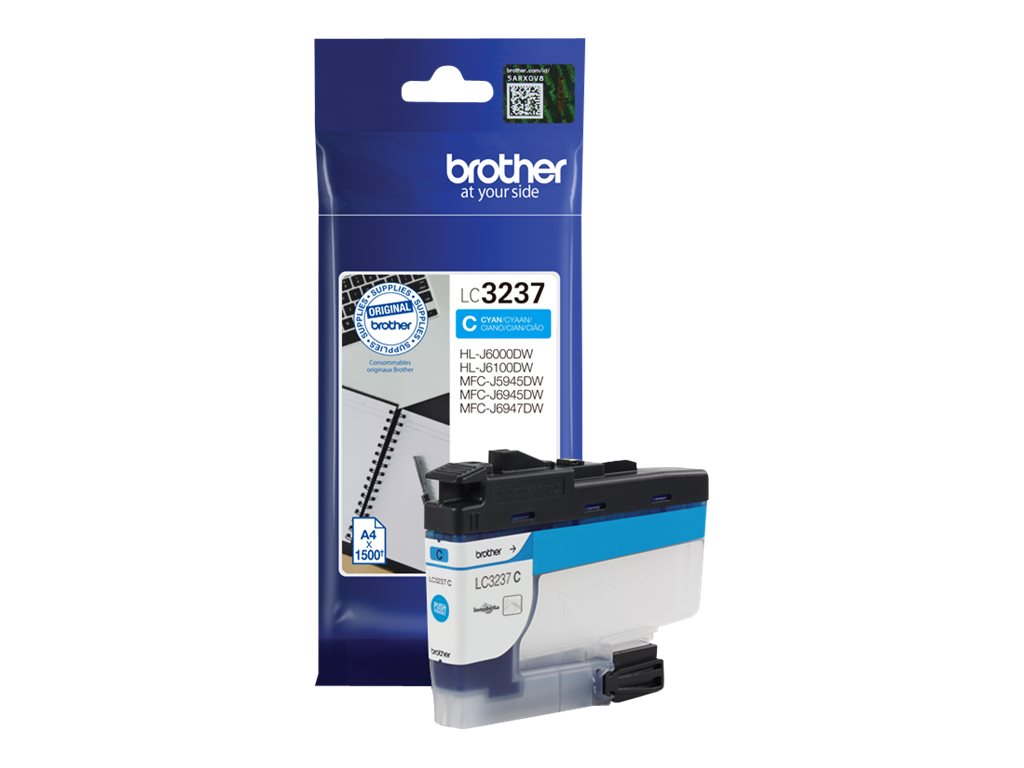 BROTHER LC-3237C Cyan Ink 1500 pages