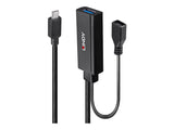 LINDY 5m USB 3.2 Gen 1 C/A Active Extension