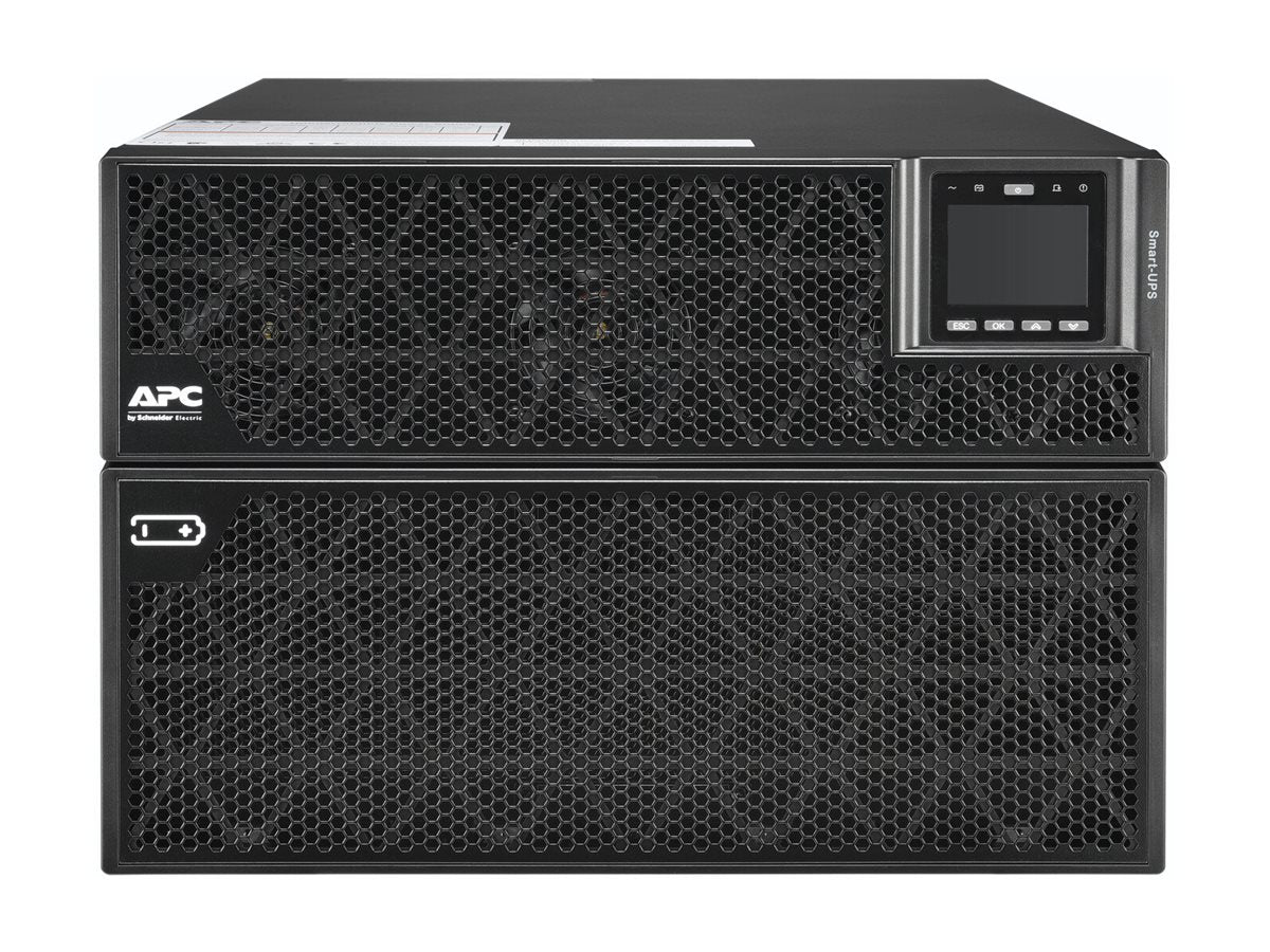 APC Smart-UPS RT 20kVA UPS rack-mountable AC 230/380V 20000Watt 20000VA 3-phase / 1-phase RS-232 output connectors 1 7U Black