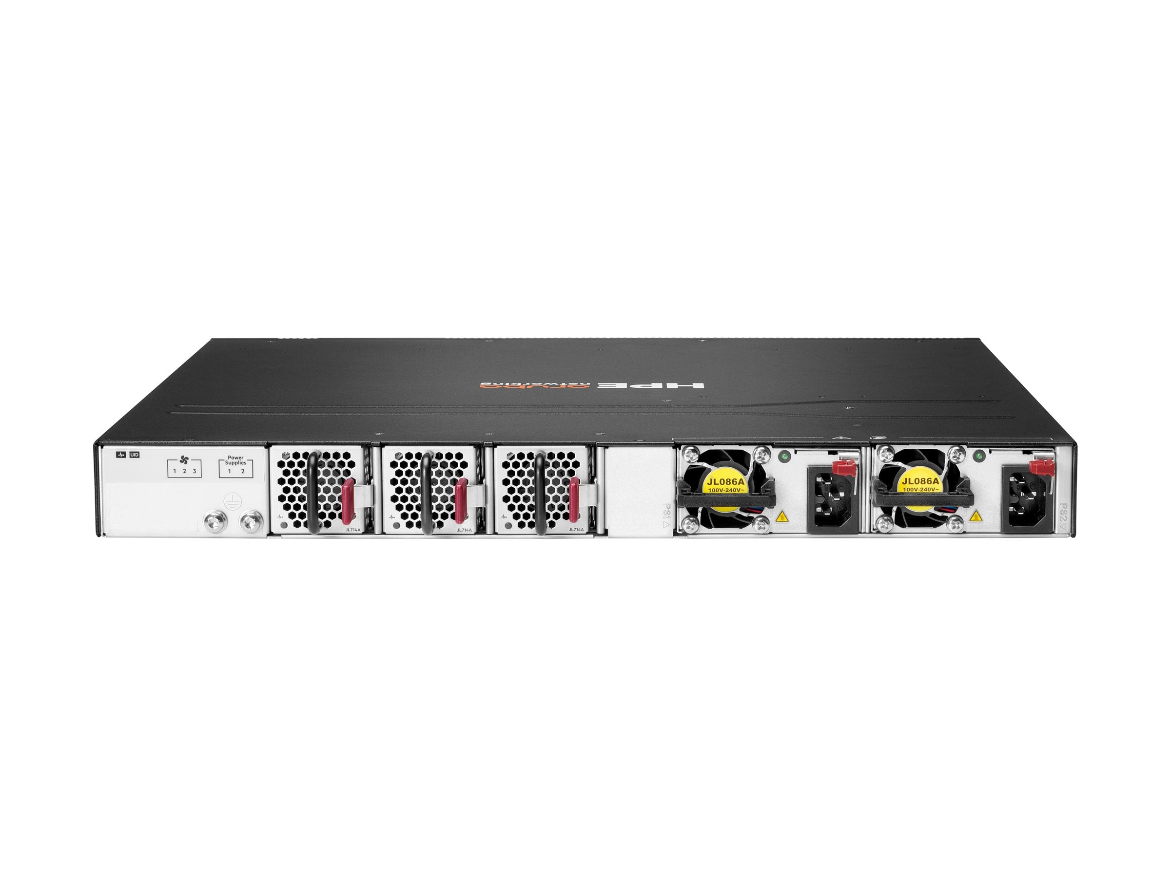 HPE Aruba Networking 6300M 48p SR10 1G/2.5G/5G/10G PTP/AVB Class8 PoE and 4p 100G MACsec Switch