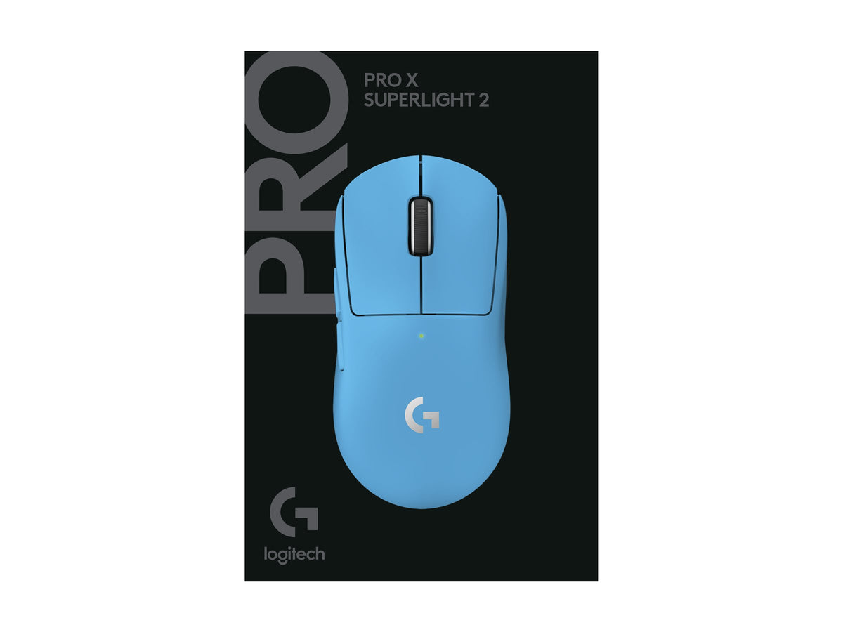 LOGITECH G PRO X SUPERLIGHT 2 LIGHTSPEED Gaming Mouse - CYAN