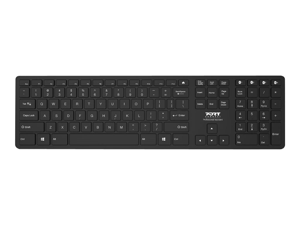 PORT DESIGNS US Keyboard Office Pro Bluetooth US