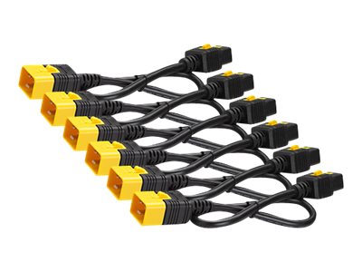 APC Power Cord Kit 6 ea Locking C19 to C20 - 0.6M