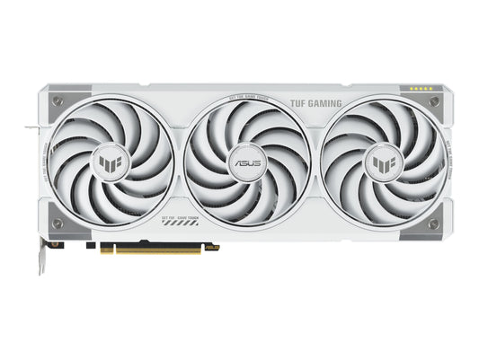 ASUS TUF Gaming GeForce RTX 5070 Ti 16Go GDDR7 White OC Edition Gaming Graphics Card PCIe 5.0 HDMI/DP 2.1