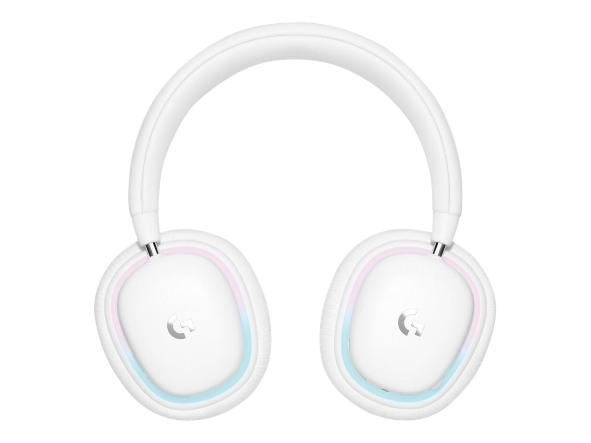 LOGITECH G G735 Headset full size Bluetooth / LIGHTSPEED wireless 3.5 mm jack white mist