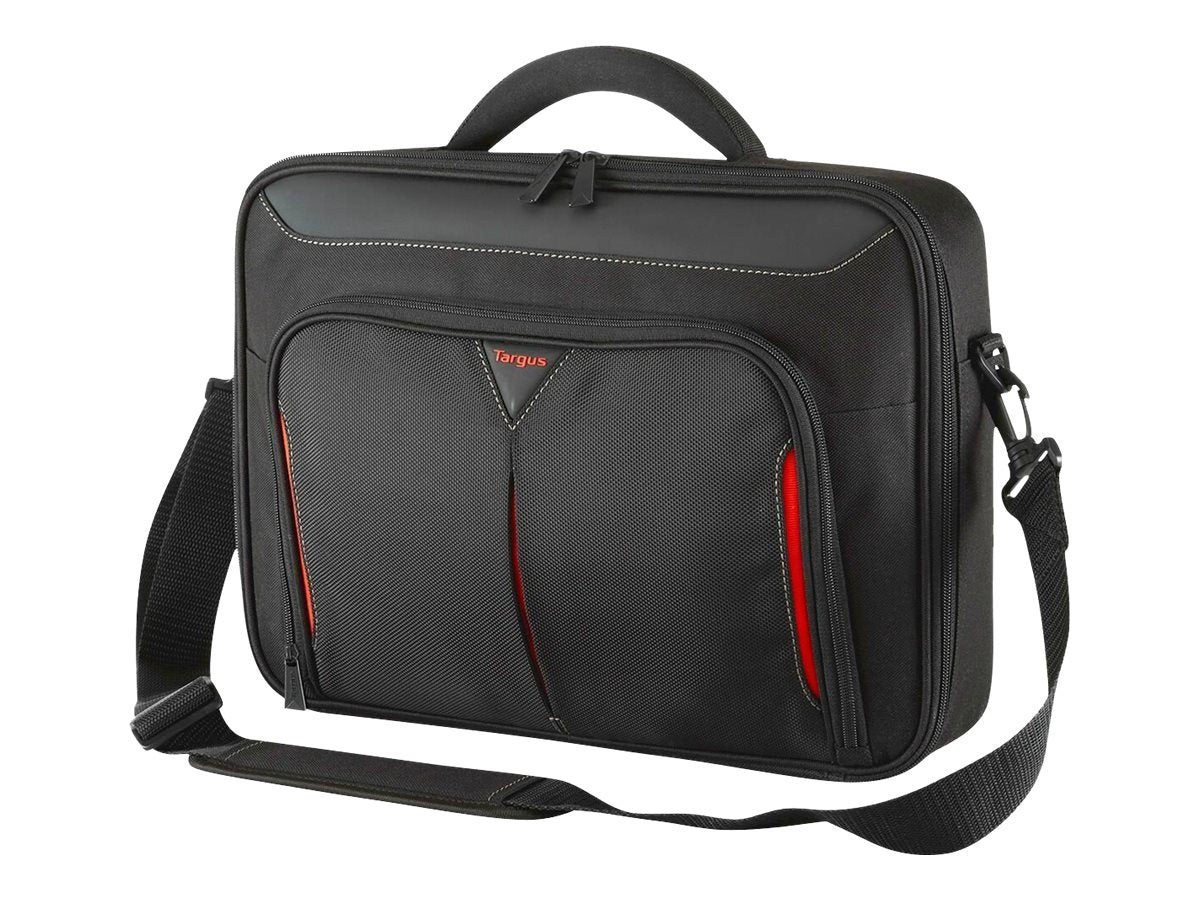 TARGUS sacoche Classic 13-14.1p Clamshell noire et rouge