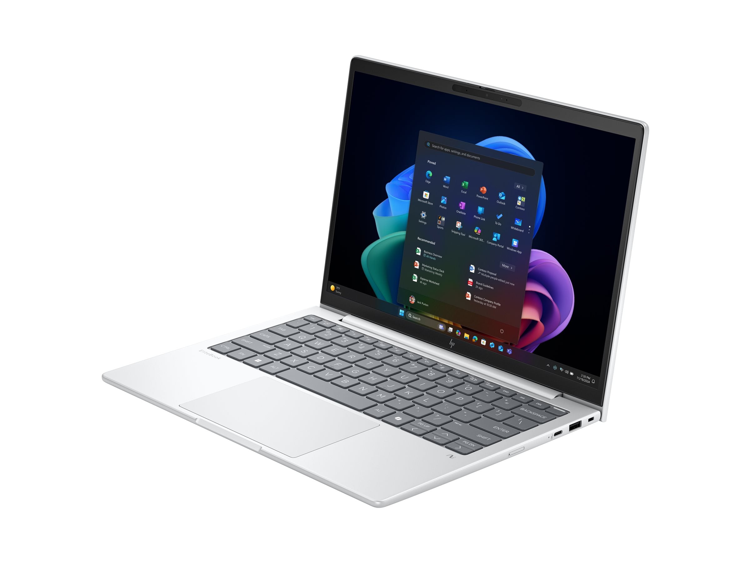 HP EliteBook 8 G1a IA Nouvelle génération AMD Ryzen AI 7 350 13.3p WUXGA 32Go 1To SSD UMA W11P Copilot + PC 3/3/0