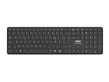 PORT DESIGNS Rechargeable Bluetooth Keyboard Ultra Slim and Elegant Design Rechargeable Battery 10meters Bluetooth range Compatible
