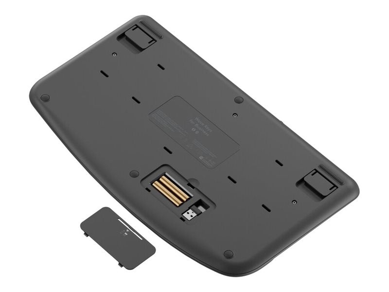 LOGITECH Wave Keys for Business - GRAPHITE - (FRA) - 2.4GHZ/BT - CENTRAL-419 - B2B