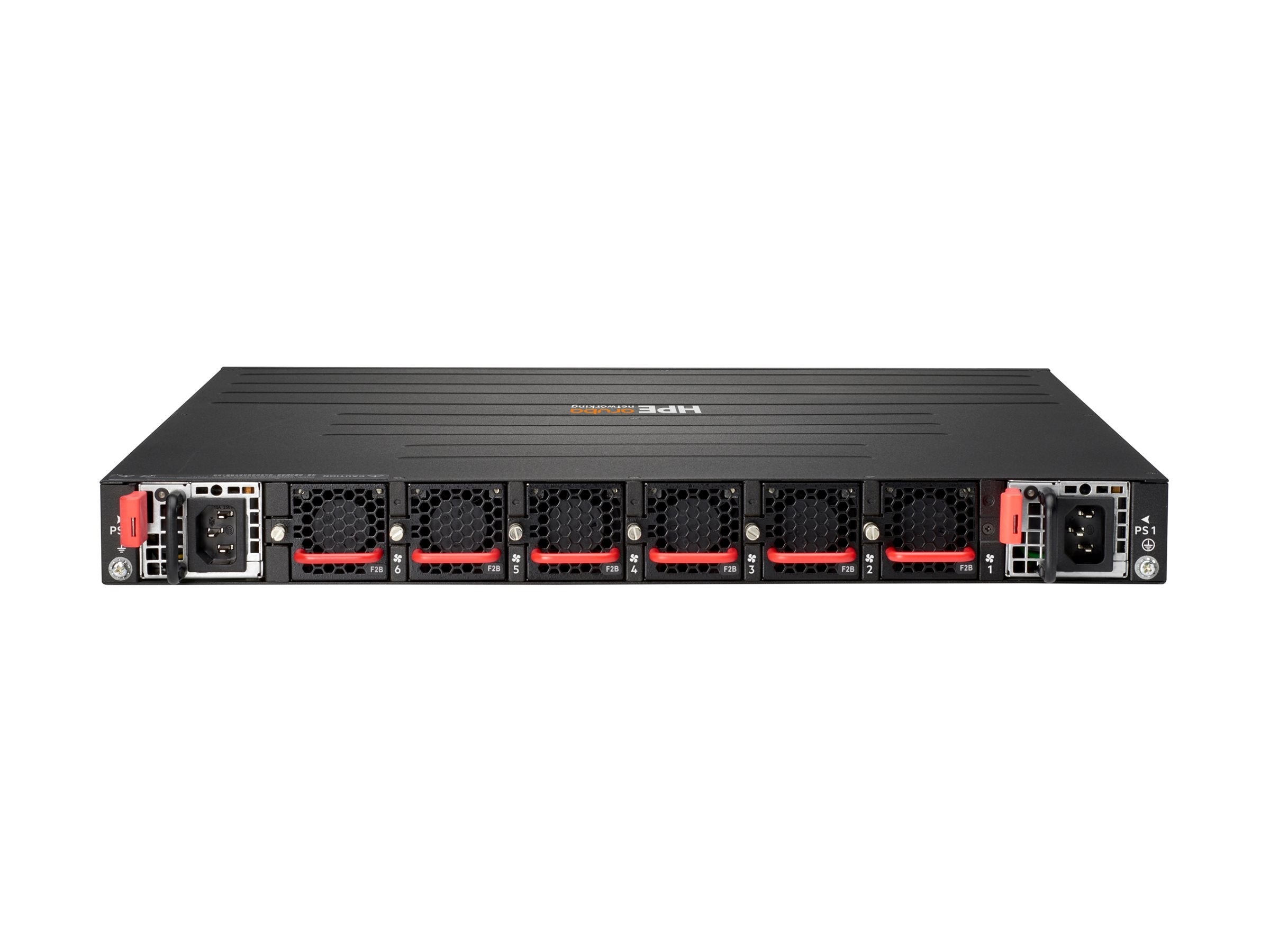 HPE Aruba 8325-32C 32-port 100G QSFP+/QSFP28 Front-to-Back 6 Fans and 2 Power Supply Bundle EU en
