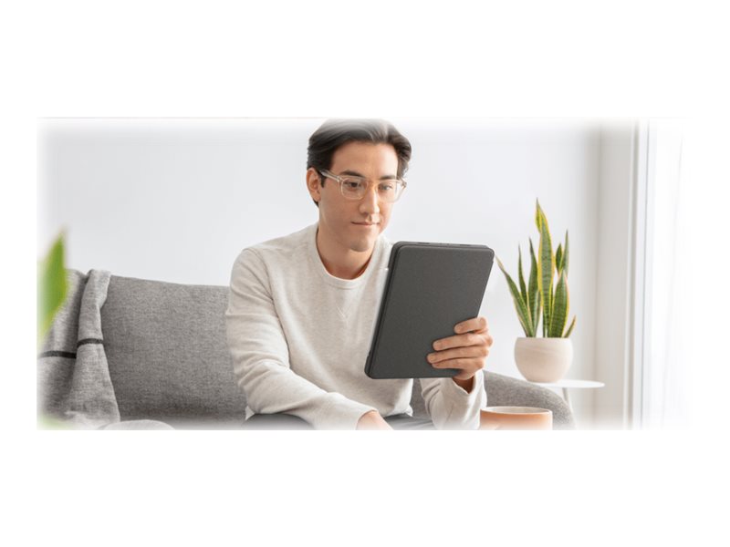 LOGITECH COMBO TOUCH - GREY - CENTRAL (FR)