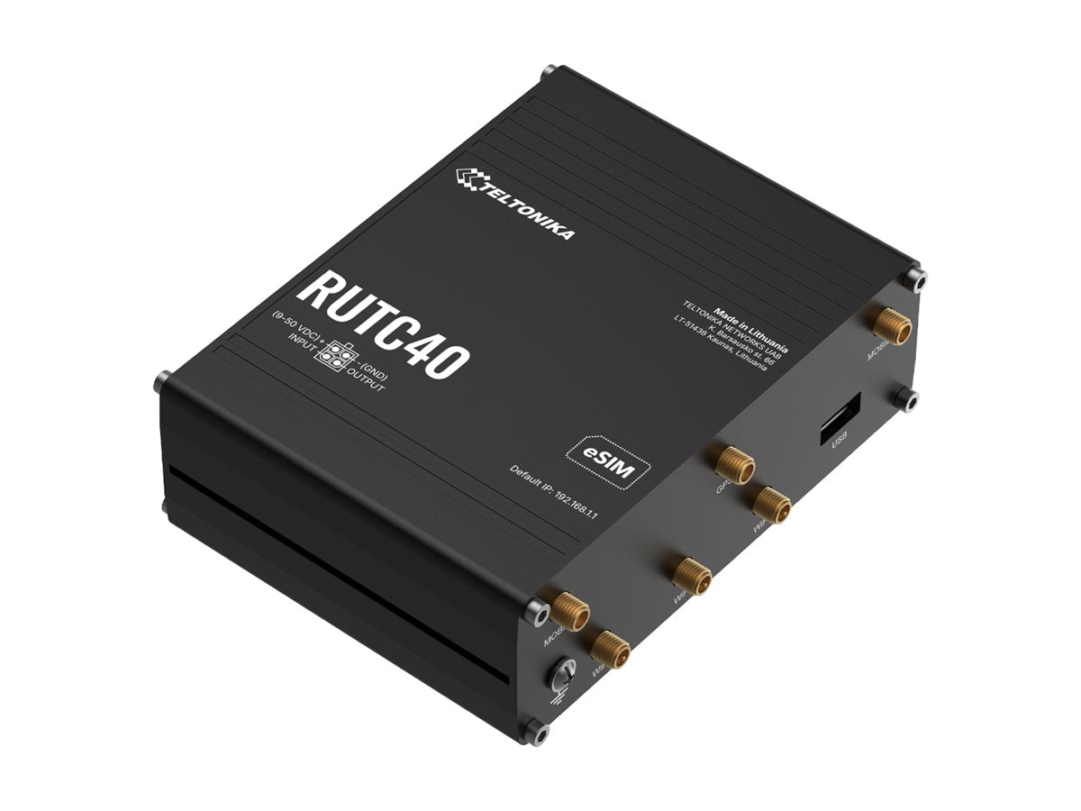 TELTONIKA NETWORKS RUTC40 4G/LTE WiFi 6 GLOBAL EU Router