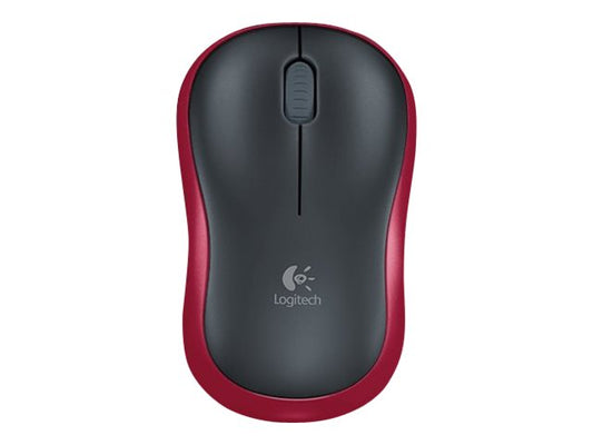 LOGITECH M185 Wireless Mouse Red EER2