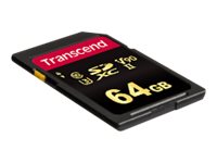 TRANSCEND 64Go SDXC Class3 UHS-II Card Appareil photo et camÃ©scope DSLR