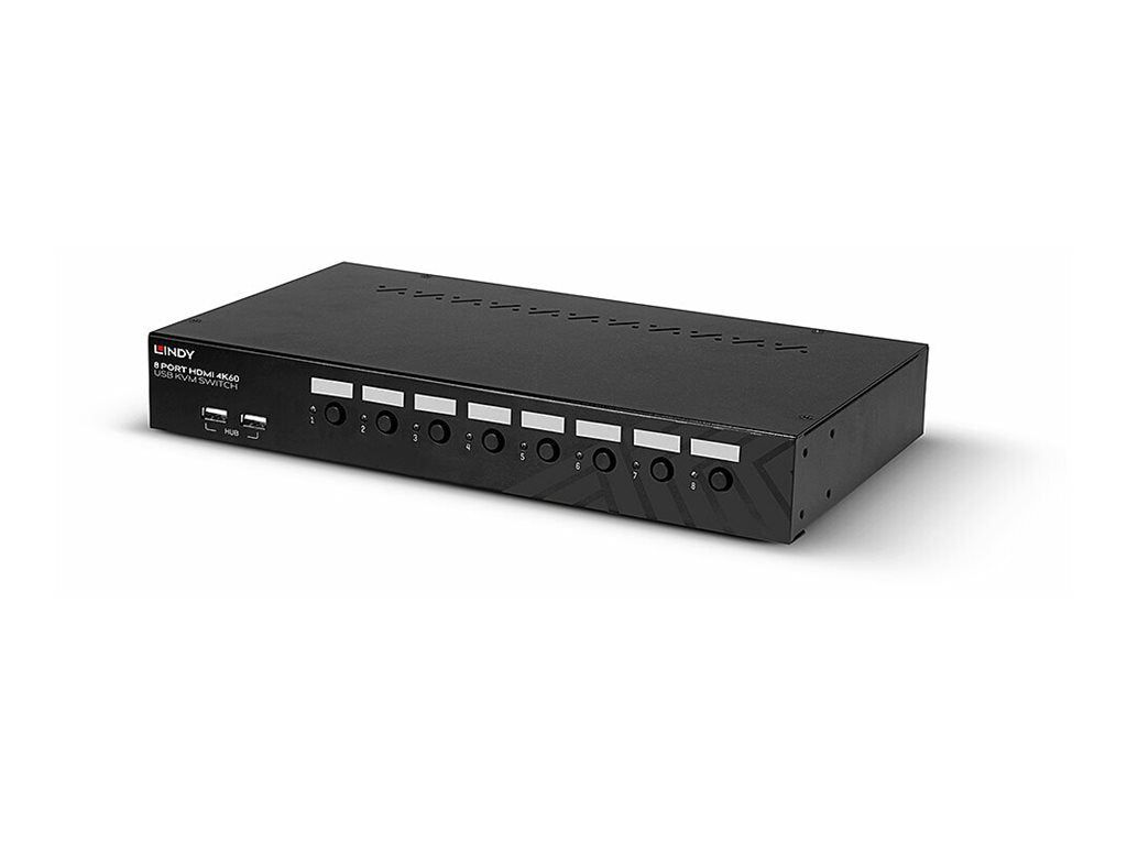 LINDY 8 Port HDMI 4K60 USB 2.0 & Audio KVM Switch