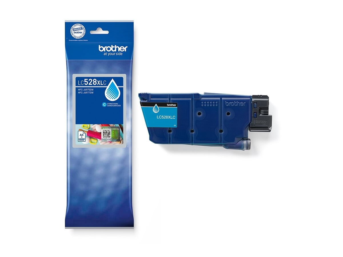 BROTHER LC528XLC Cyan Ink Cartridge