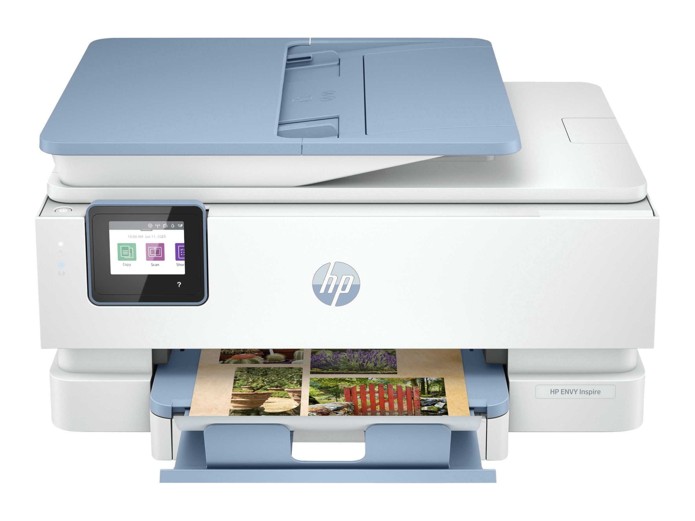 HP ENVY Inspire 7921e All-in-One MFP colour inkjet 216x297mm A4 13ppm Copy 15ppm Print 125sheets USB Wi-Fi Bluetooth surf blue
