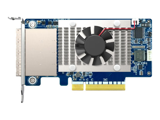 QNAP QXP-1630S-3816 4-port miniSAS HD host bus adapter Broadcom Aero SAS3816 PCIe 4.0 x 8 for TL SAS JBOD series