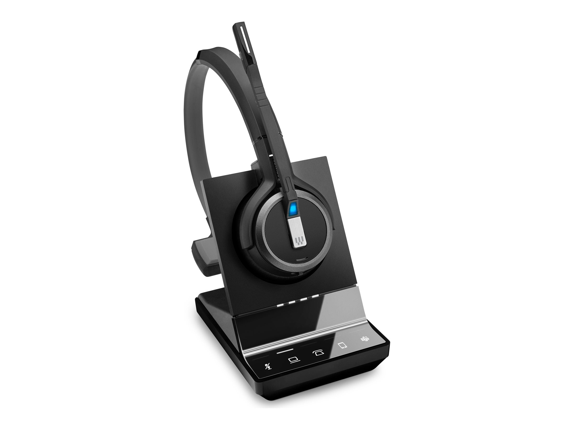 EPOS IMPACT SDW 5036T EU/UK/AUS Wireless DECT Headset monaural with base station for phone mobile and PC incl dongle Teams certified