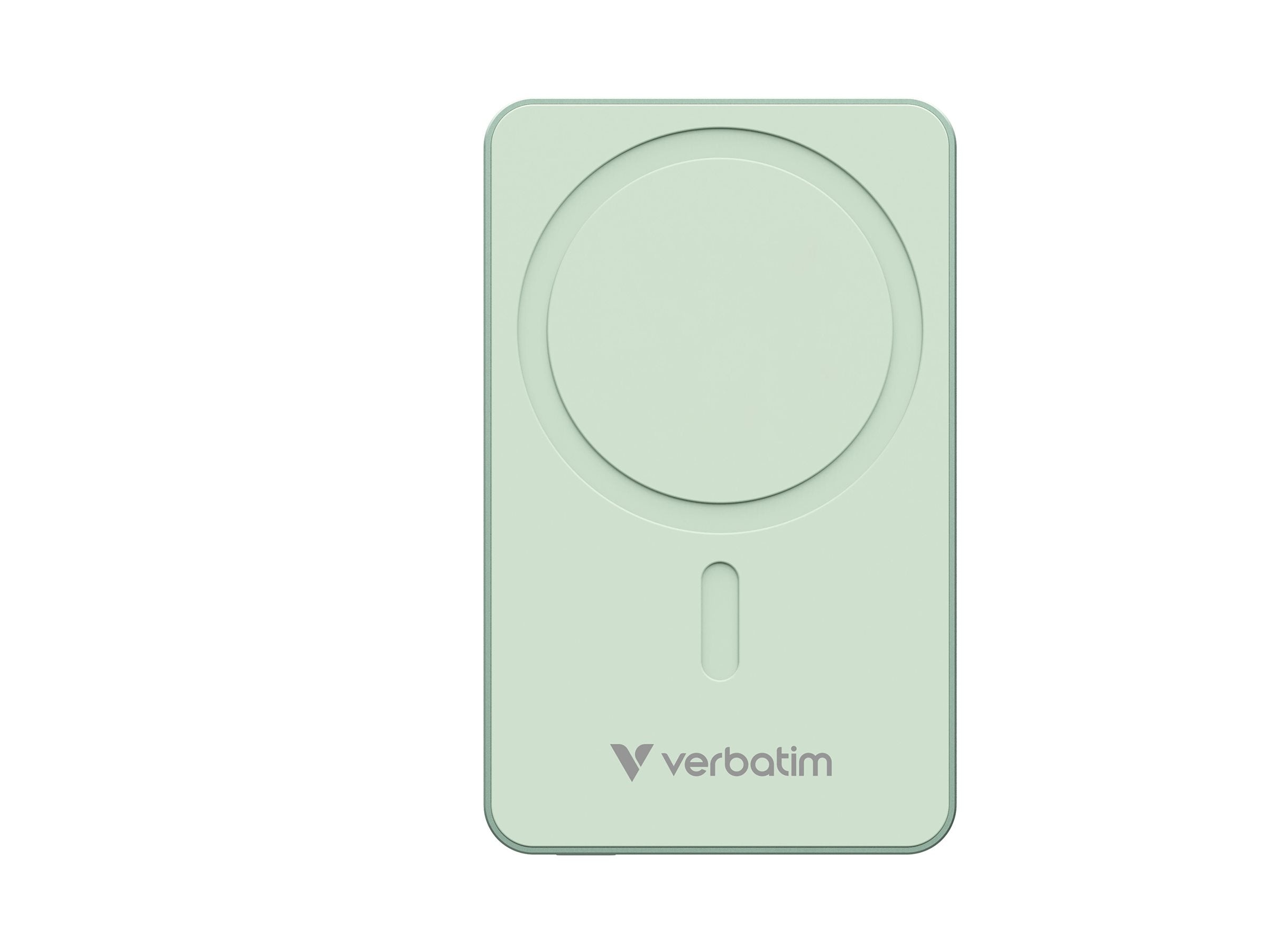 VERBATIM CHARGE N GO ESSENTIALS POWER BANK MAGNETIC WIRELESS 20000MAH GREEN WCF (P)