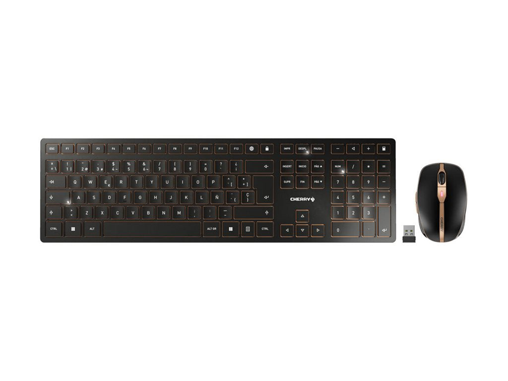 CHERRY DW 9100 Slim Wireless Keyboard and Mouse (ES)